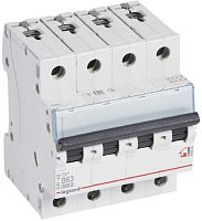 Выключатель автоматический Legrand TX3 6000 4п 63А B 6кА картинка